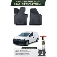 Volkswagen Caddy Panelvan 2025 Model Aracınıza Özel Üretim Esnek Kauçuk Paspas Takımı