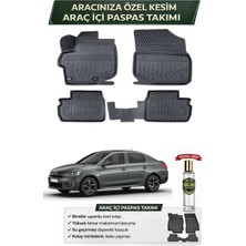 Citroen C-Elysee 2021 Model Aracınıza Özel Üretim Esnek Kauçuk Paspas Takımı + Hediyeli