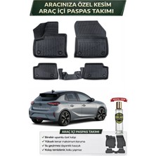 Opel Corsa Elektrikli 2025 Model Aracınıza Özel Üretim Esnek Kauçuk Paspas Takımı + Hediyeli
