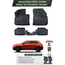 Fiat 600 Elektrikli 2024 Model Aracınıza Özel Üretim Esnek Kauçuk Paspas Takımı + Hediyeli