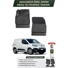 Fiat Doblo Panelvan 2024 Model Aracınıza Özel Üretim Esnek Kauçuk Paspas Takımı + Hediyeli