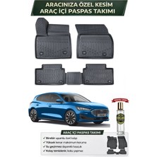 Ford Focus Hatchback 2020 Model Aracınıza Özel Üretim Esnek Kauçuk Paspas Takımı + Hediyeli