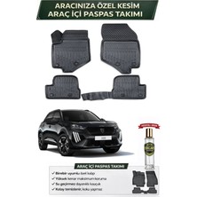 Peugeot 2008 2023 Model Aracınıza Özel Üretim Esnek Kauçuk Paspas Takımı + Hediyeli