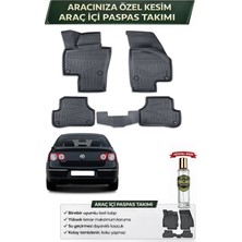 Volkswagen Passat B6 2010 Model Aracınıza Özel Üretim Esnek Kauçuk Paspas Takımı