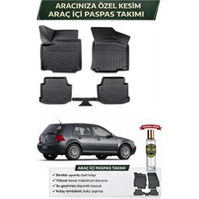 Volkswagen Golf 4 2000 Model Aracınıza Özel Üretim Esnek Kauçuk Paspas Takımı
