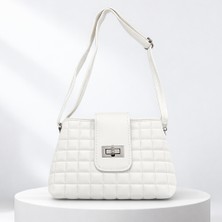 Kadın Omuz Çantası Kapitone Desenli Şık Günlük Kullanım Modern Kadın Çanta – Sudedi Home