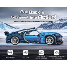 Flamex 9055-5 Toyse Toys Bricks Speed Mavi -Ekn