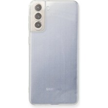 Eco Port Samsung Galaxy S21 Fe Kılıf Lüx Şeffaf Silikon