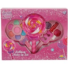 Sunman Lolipop Şekilli 2 Katlı Makyaj Güzellik Seti Süper Kaliteli