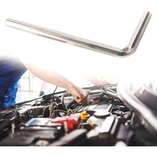 Go İthalat Sepetopia -10 Parça Çelik Alyan Seti Kısa Düz Köşe Alyan Anahtar Takımı (5534)