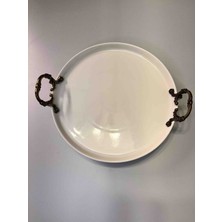 Güral Porselen Oval Eskitme Kulplu
