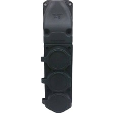 Go İthalat Sepetopia -3lü Kaucuk Topraklı Klemens Kapaklı (5534)