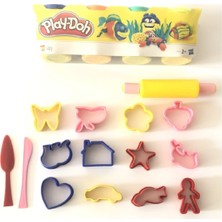 Hasbro Oyun Hamuru 4'lü Set 15 Parça Eğlenceli Aktivite ve El Becerisi Geliştirici