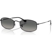 Ray-Ban 3832 002/71 55 Güneş Gözlüğü Metal Çerçeve Füme Renkli Organik Cam ile Günlük Kullanım