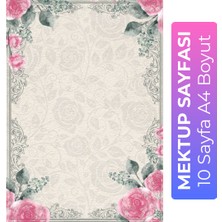 Organik Yolda 10 Sayfa Mektup Kağıdı A4 Boyut M5