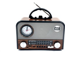 Go İthalat Sepetopia -Nns NS-6697BT Taşınabilir Bluetooth Nostaljik Radyo (5534)