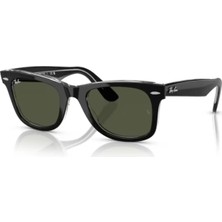 Ray-Ban 2140 Kadın Güneş Gözlüğü 50 mm Siyah Kemik Çerçeve UV 400 Koruma ile Günlük Kullanım 129431