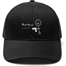 T-Funny Tfunny Pew Pew Işlemeli Şapka