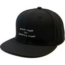 T-Funny Tfunny Thank Myself For Believing Myself Işlemeli Şapka