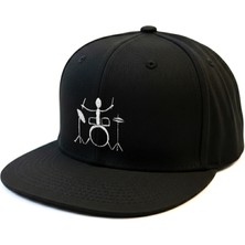 T-Funny Tfunny Drummer - Davul Doodle Işlemeli Şapka