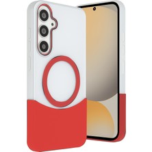 Hnrlishp Joko  Galaxy S24 Fe Velar Magsafe Kapak - Kırmızı