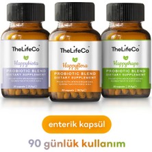 TheLifeCo 3'lü Probiyotik Paketi (Happyflora, Happybiota, Happyshape)