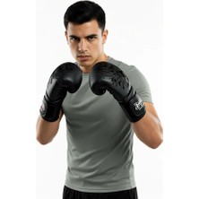 DragonDo Yakuza Kick Boks Eldiveni Siyah Muay Thai Eldiveni ve Taşıma Çantası ile Konforlu Kullanım