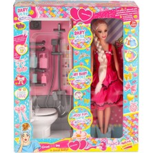 NW NessiWorld OYD-02387 Bebek ve Banyo Oyun Seti - Oyuncak