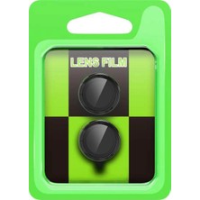 Hnrlishp Newface  Galaxy A07 Raze Metal Kamera Lens - Siyah