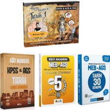 Anla Kazan Yayınları Mehmet Eğit Kpss Ags Ayt Hafıza Teknikleri Ile Tarih-1 & Ags Tarih Atama Serisi Soru Bankası & Ags Tarih Deneme Seti