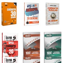 Anla Kazan Yayınları 2026 Kpss Coğrafya Deneme Karma Yayınlar + Paragraf Deneme + Dil Bilgisi Deneme Seti