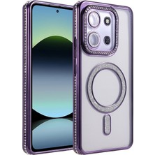 Hnrlishp Newface Xiaomi Redmi 15C 4g Joke Simli Magneticsafe Kılıf - Derin Mor