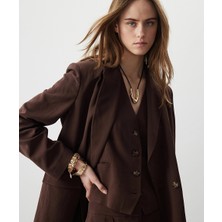 Miss İpekyol Vatkalı Kruvaze Blazer  IS1260005048074