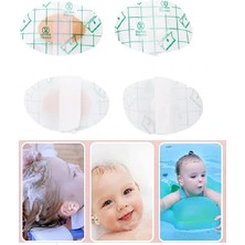 İsmiyle Al 20 Adet Bebek Banyo Havuz Kulak Bandı -Şeffaf Su Geçirmez Yapışkanlı Bant Kuaför Bandı