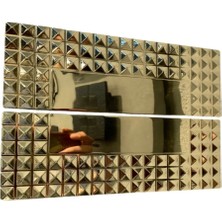 System 4836 Harmonique Kulp Altın Renk Tek Adet Yarım 64 mm