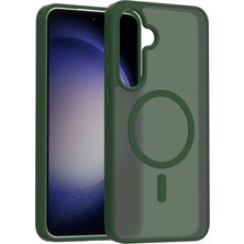 Hnrlishp Joko  Galaxy A26 Jota Magsafe Kapak - Koyu Yeşil