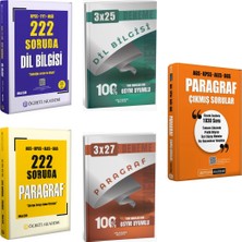 Öğreti 222 Soruda Paragraf & 222 Soruda Dil Bilgisi & Paragraf Çıkmış Sorular ve 2'li Deneme Seti