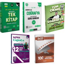 Anla Kazan Yayınları Pegem 2026 Kpss Konu Anlatımlı Tek Kitap & Kpss Ezberbozan Coğrafya Soru Bankası & Kpss Coğrafya Deneme & Kpss Coğrafya Çıkmış Sorular Seti