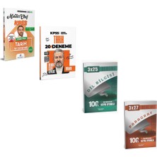 Anla Kazan Yayınları Dizgi Kitap 2026 Kpss Tarih 14 Deneme & Kpss Tarih 20 Deneme Retro Yayıncılık + Paragraf Deneme Seti