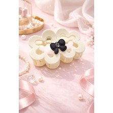 Nati Co Mat Mandal Toka | Taşlı Fiyonk Aksesuarlı (8 Cm)