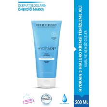 Dermedic Hydrain 3 Hıaluro Kremsi Temizleme Jeli 200ml