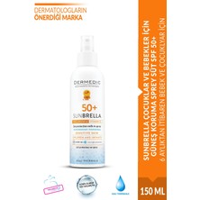 Dermedic Sunbrella Çocuklar ve Bebekler Için Güneş Koruma Sprey Süt Spf 50+ 150 ml