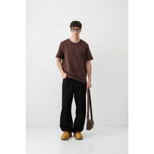 Vamos Baggy Fit Jean Siyah-Siyah