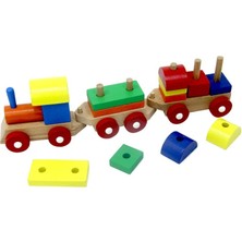 NW NessiWorld Eğitici Ahşap Bloklu Bultak Tren 351