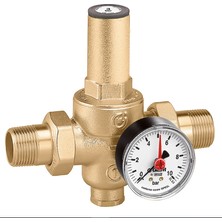 Caleffi 536070 - Caleffı - DN32 Basınç Düşürücü Vana, Manometre Bağ., PN25, 80°c