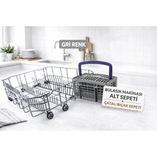 Blomberg Bulaşık Makinesi Alt Sepeti Orjinal Ürün Kırılmaz Teker Özellikli+Kaşıklık Hediyeli
