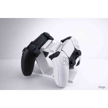 Dizge Ps Conttoller Standı-Ps Kol Tutucu-Joystick Standı-Dualsense Uyumlu,kaydırmaz Silikon Tabanlı
