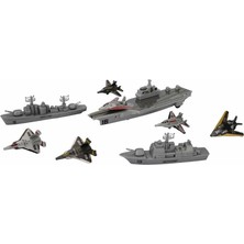 NW NessiWorld Askeri Oyun Seti 9 Parça Jet Uçak Gemisi
