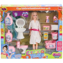 NW NessiWorld 02452 Bebek Lavabo ve Temizlik Seti  -Oydaş Oyuncak