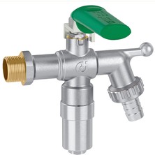 Caleffi 603450 - Icecal - Caleffı- Bahçe Musluğu, Küresel Tip, Donma Önleyici Emniyet Cihazı Ile. Açılma Sıcaklığı 3 *c